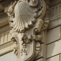 Архитектурный элемент. Сквозное построение. Акварель