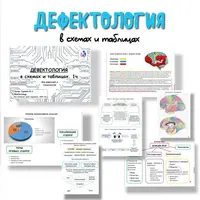 Дефектология в схемах и таблицах