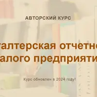 Бухгалтерская отчетность малого предприятия. Конспект