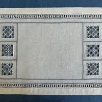 Узорное созвездие. Первая ступень: плейсмат (сервировочная салфетка)