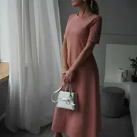 Платье из трикотажа Gal G