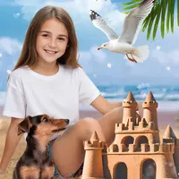 Морские коллажи для детей