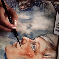 Акварельный портрет с душой