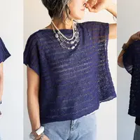 Простой вязаный топ Inlet