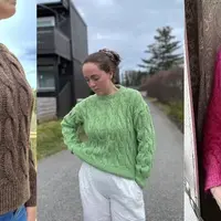 Пуловер с большими косами Grayling Sweater