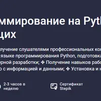 Программирование на Python для начинающих