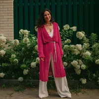 Кардиган, пуловер и футболка Гера