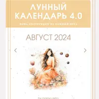 Лунный календарь на август 2024