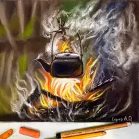 Сухая пастель PRO: Наедине с природой