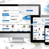 Шаблон для Simpla ST140221-Bootstrap-Blue01