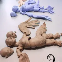 Обучение литью шарнирных кукол из полиуретана