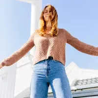 Бесшовный пуловер Ley Lines