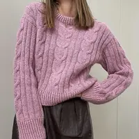 Модный свитер с косами Tulip Loop