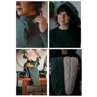 Легкий шарфик Distance рельефным узором