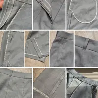 Люксовая обработка изнанки брюк