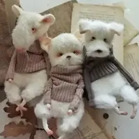 Крысенок, мышка и собачка