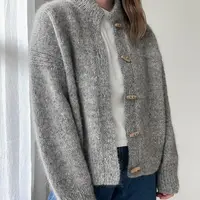 Теплый и стильный жакет с японским плечом Port