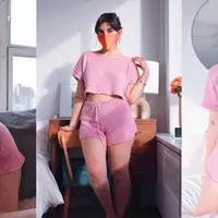 Вязаные шорты спицами So Summer