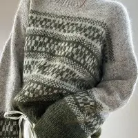 Свитер с жаккардовым узором Johanne Loop