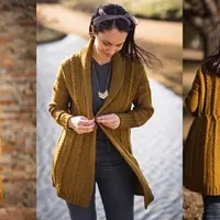 Кардиган с косами Cabin Life