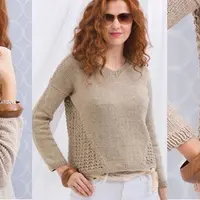 Пуловер с ажурной спиной Wraparound