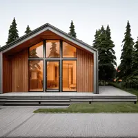 Типовой проект каркасного дома в стиле барнхаус: openbarn_65