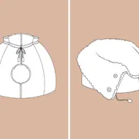 Выкройка домика для кота. Коллекция с котиками «Миу»