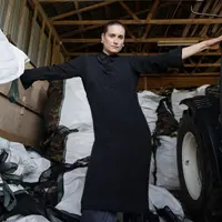 Мохеровое платье Frankie