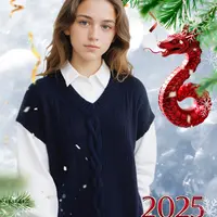 Новогодние коллажи с символом года