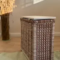 Короб каркасный с фасадной вставкой