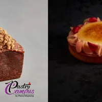 Кондитерский клуб: Яблочный крамбл и тарталетка Pink Lady