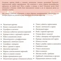 Основные блюда на праздник