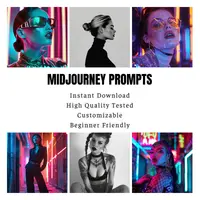 Midjourney Prompts Woman Photography. Фотореалистичные промпты ярких девушек