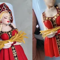 Девушка с пшеницей