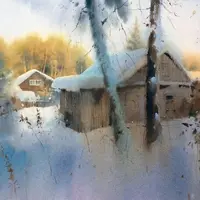 Январский закат