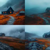 402 промпта Midjourney для окружения c примерами