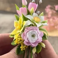 Весенний курс по миниатюрным цветам