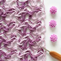 Сложные узоры крючком