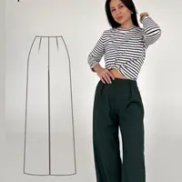 Брюки Наталья. Размер 34-44. Рост 162-168