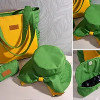 Совместный пошив: сумочка, очешник и панама/шляпа