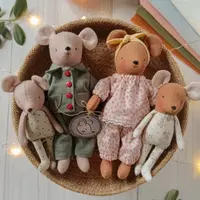 Мастер-класс по пошиву семьи мышек Пижамная вечеринка