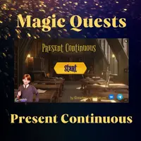 Квест на отработку Present Continuous