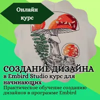 Создание дизайна в Embird Studio