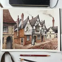 Акварельная иллюстрация