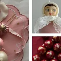 Глянцевые свечи и неваляшка