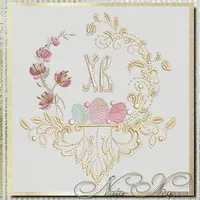 Дизайн машинной вышивки "Пасха 25-1"