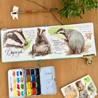 Акварельный зоопарк