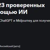 ChatGPT и Midjourney: 23 проверенных метода заработка с помощью ИИ