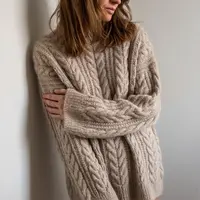 Свитер с косами Hanna