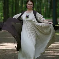 Платье с легким жилетом Модница